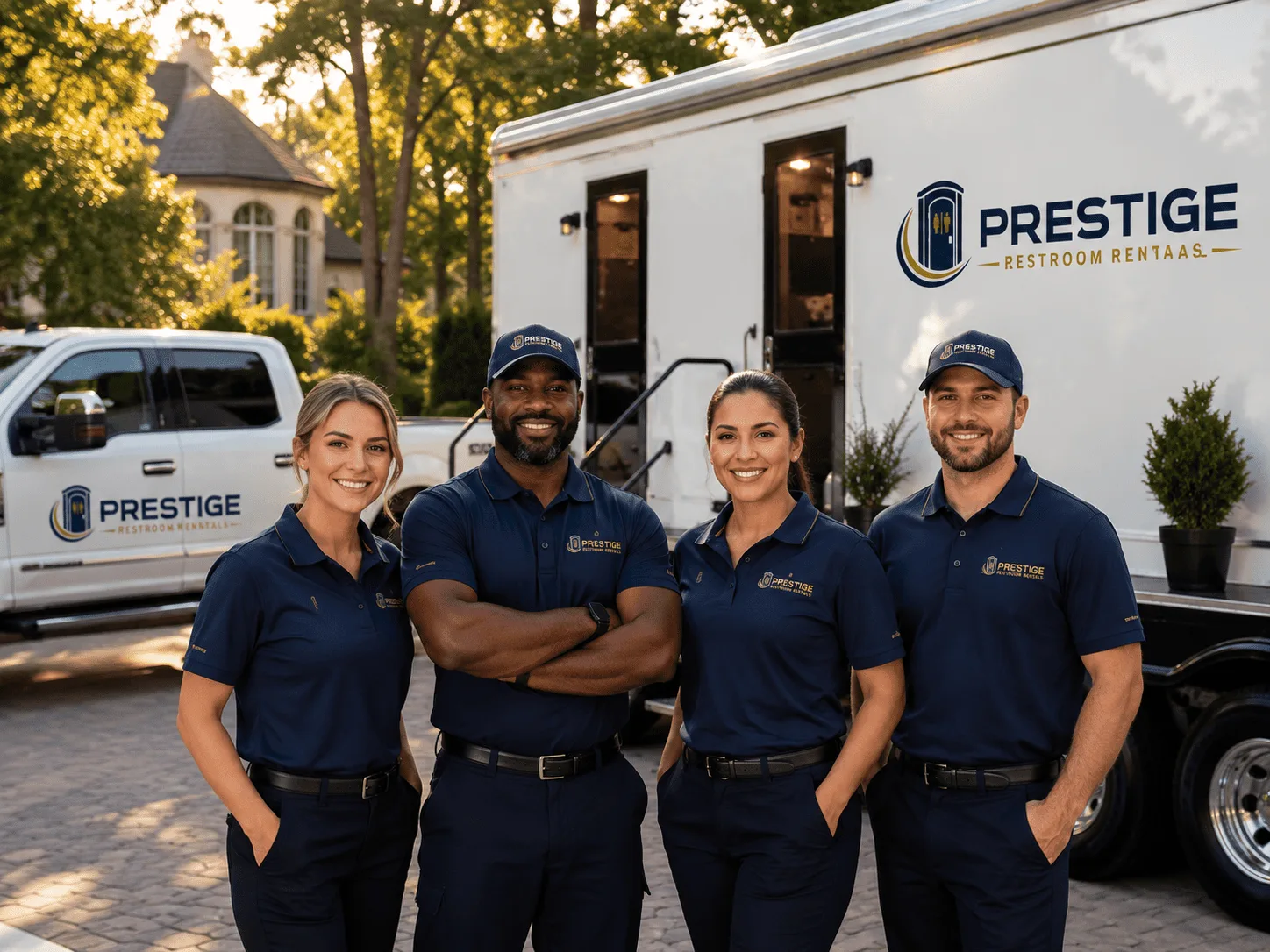 Trusted Luxury Portable Restrooms company in Dry Prong, LA